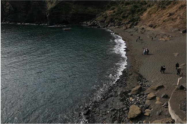 우도해변 제4경 검멀레 검은모래해변